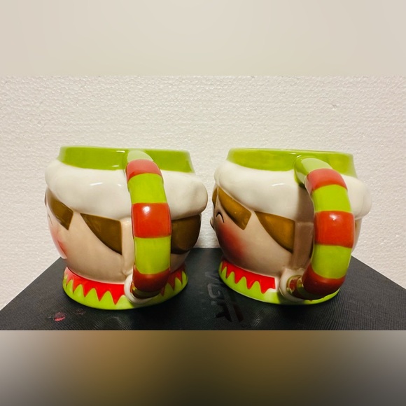 Set Of 2 Target Threshold Elf 3D
Face Christmas Holiday
HotChocolate Mugs. - Picture 5 of 8